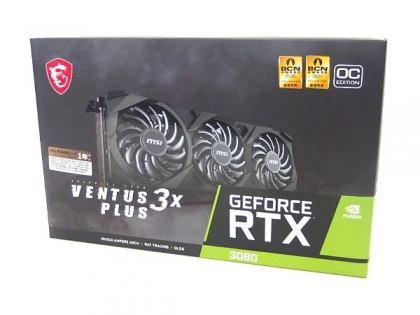 MSI ビデオカード GeForce RTX 3080 VENTUS 3X PLUS 10G OC LHR